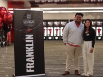 photo of two people in dressing room