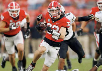 photo of football players in action