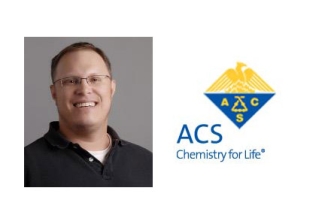 headshot with ACS logo