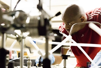 man in chemistry lab