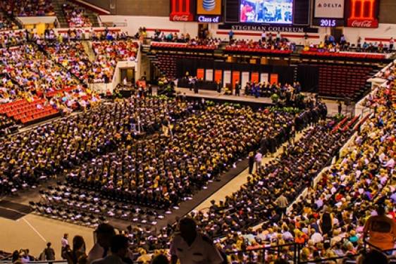 commencement ceremony photo