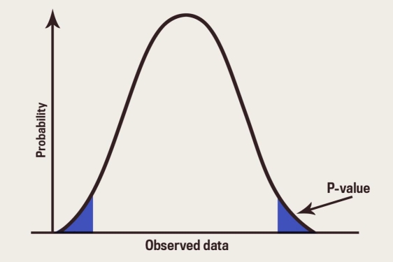 graphic of probability value