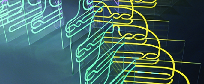 photo of mathematical model of  4-D trisections