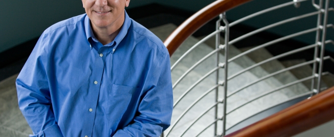 photo of man on stair case