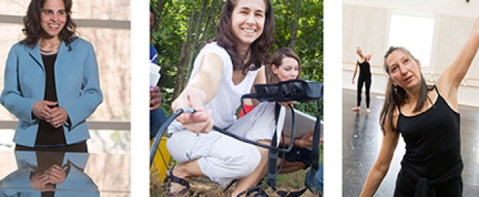 women in classroom, dancing, outdoors